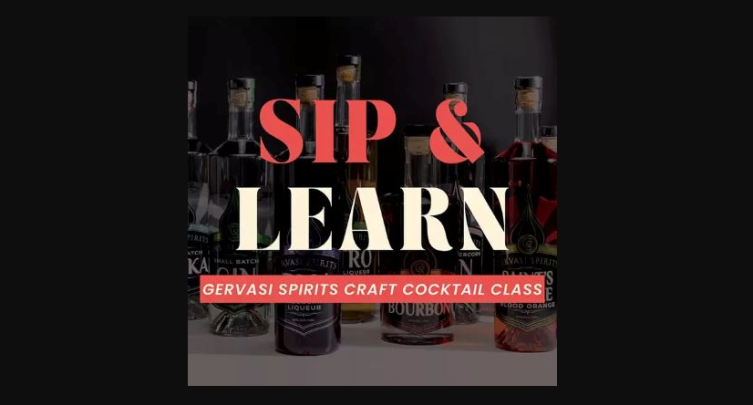 Sip + Learn: Gervasi Spirits Craft Cocktail Class