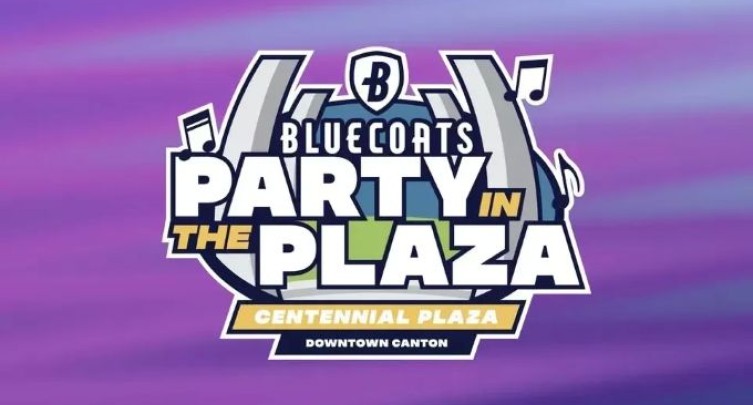 Bluecoats Party in the Plaza