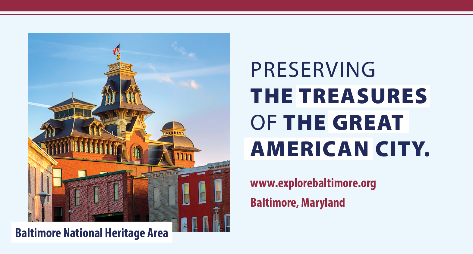 Baltimore National Heritage Area (BNHA)