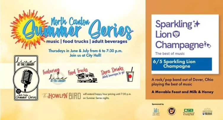 North Canton Summer Series - Sparkling Lion Champagne
