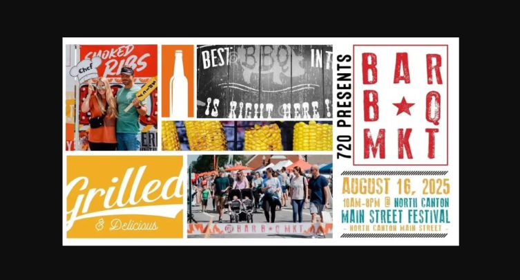 BAR B*Q MKT at North Canton Main Street Festival