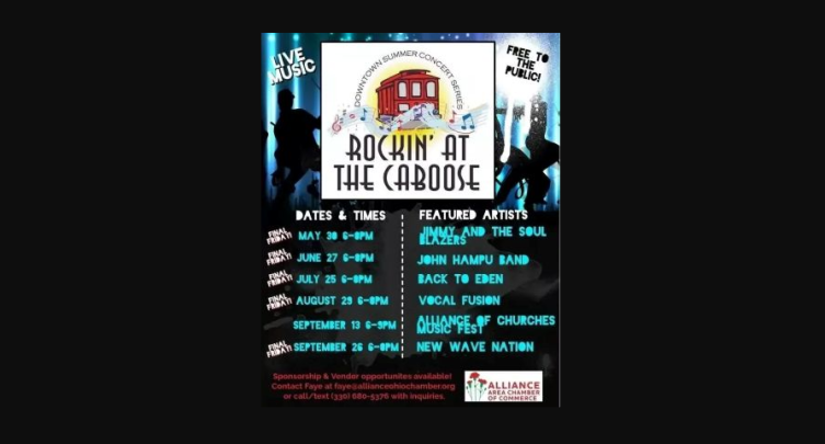 Rockin' at the Caboose - Alliance of Churches Music Fest