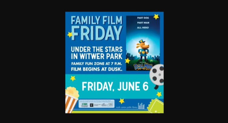 Family Film Friday presented by the North Canton Public Library
