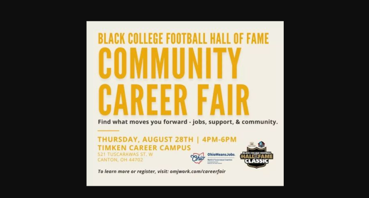 Black College Football Hall of Fame Community Career Job Fair